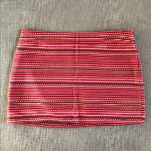 Hollister Knit Pink Mini Skirt